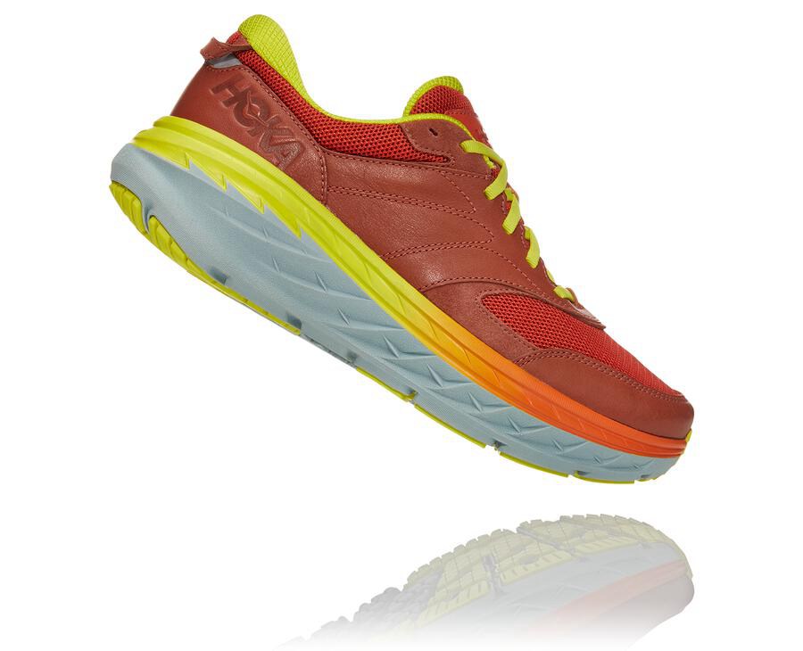 Hoka One One Koşu Ayakkabısı Erkek Kırmızı - Bondi L - BC2705193